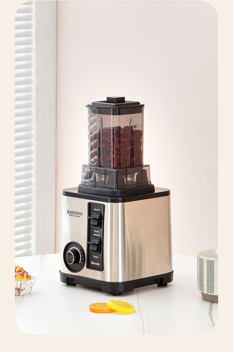 3L8in1blender cross-border North American and European stainless steel large-capacity metal blender, meat grinder, juicer pic 15