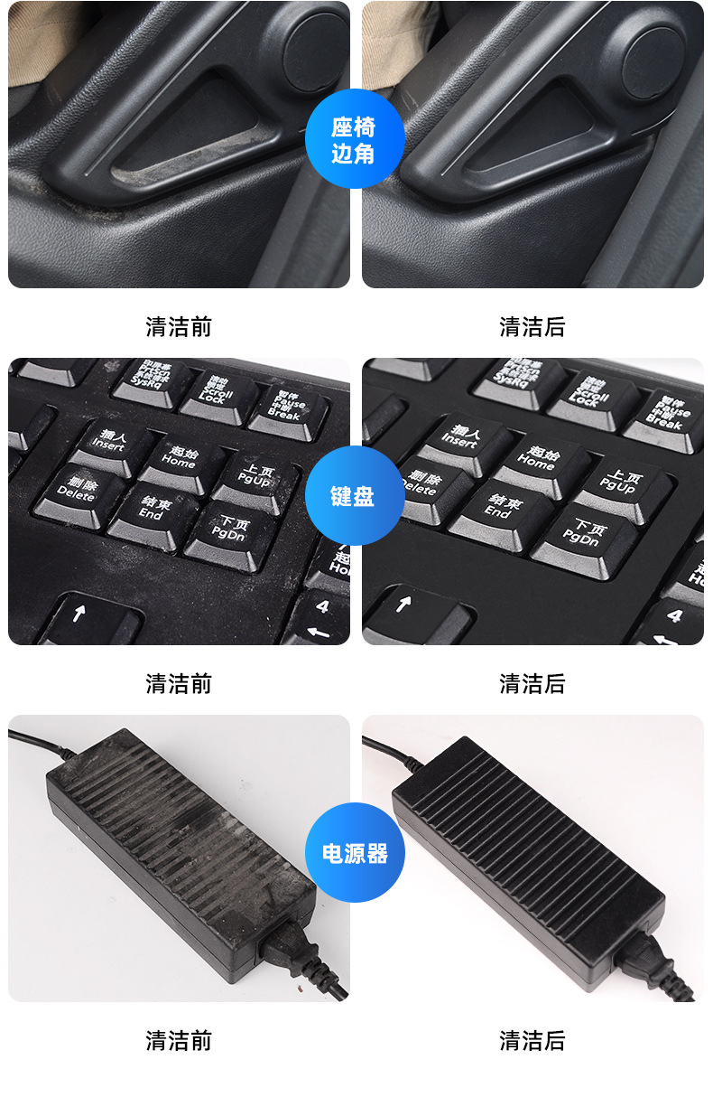 多功能清洁软胶车内清洁神器汽车用品黑科技车用吸尘泥清理沾灰尘详情11