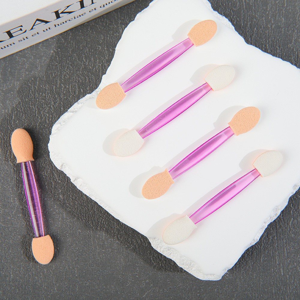 新款眼影刷双头一次性眼影棒提亮刷美甲晕染刷彩色新手化妆美妆详情12