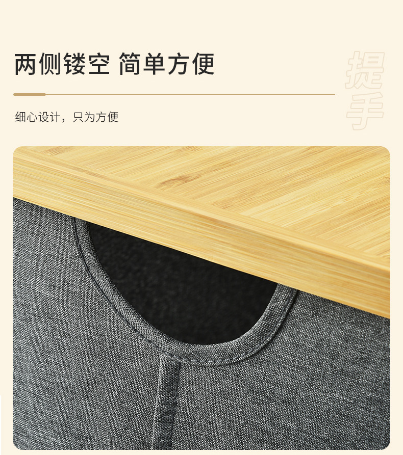 现货脏衣篓可折叠脏衣篮浴室卫生间洗衣篮家用收纳盒阳台收纳篮详情8