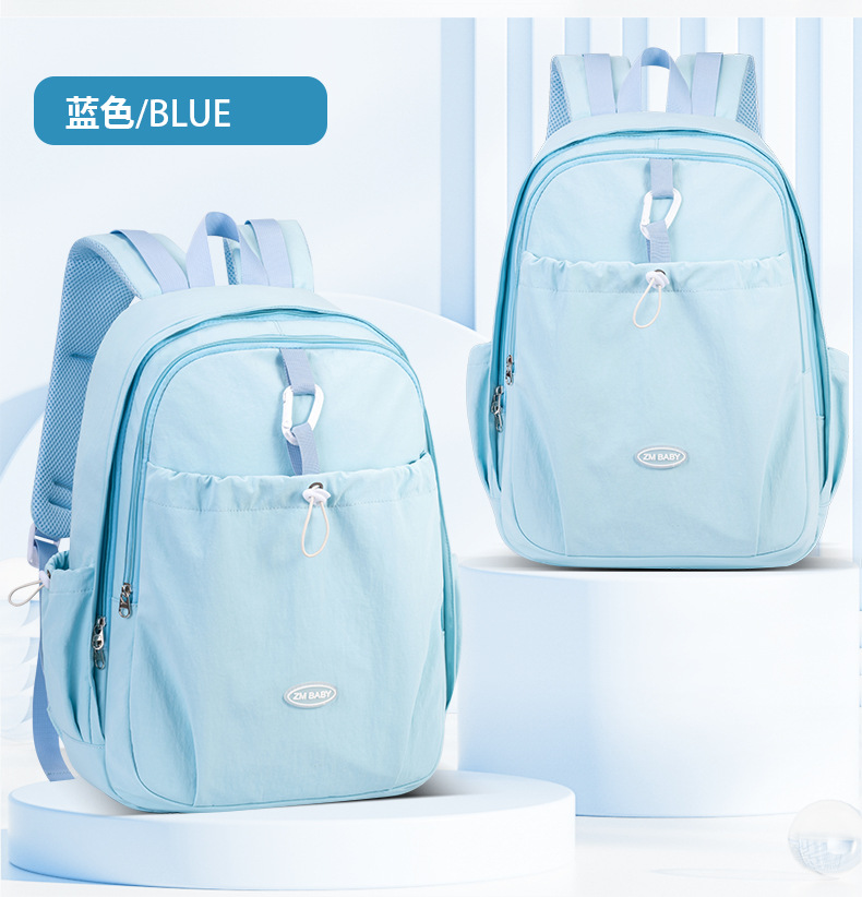 芝麻宝贝时尚双肩背包女学生小众初中女生高颜值大容量双肩包详情24