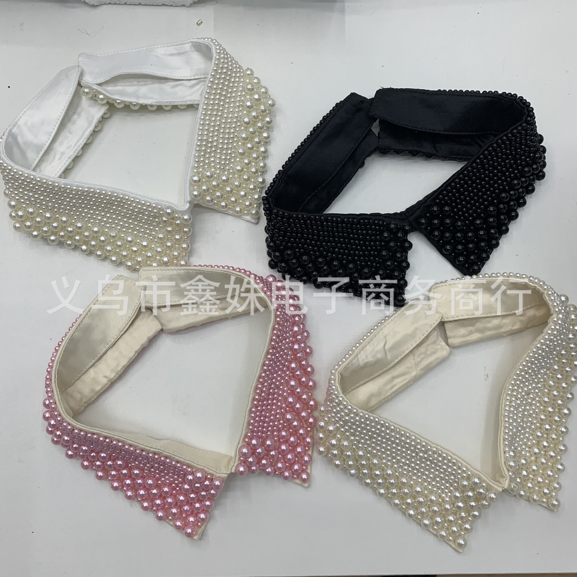 High-quality decorative pearl style versatile false collar matching accessories pic 1
