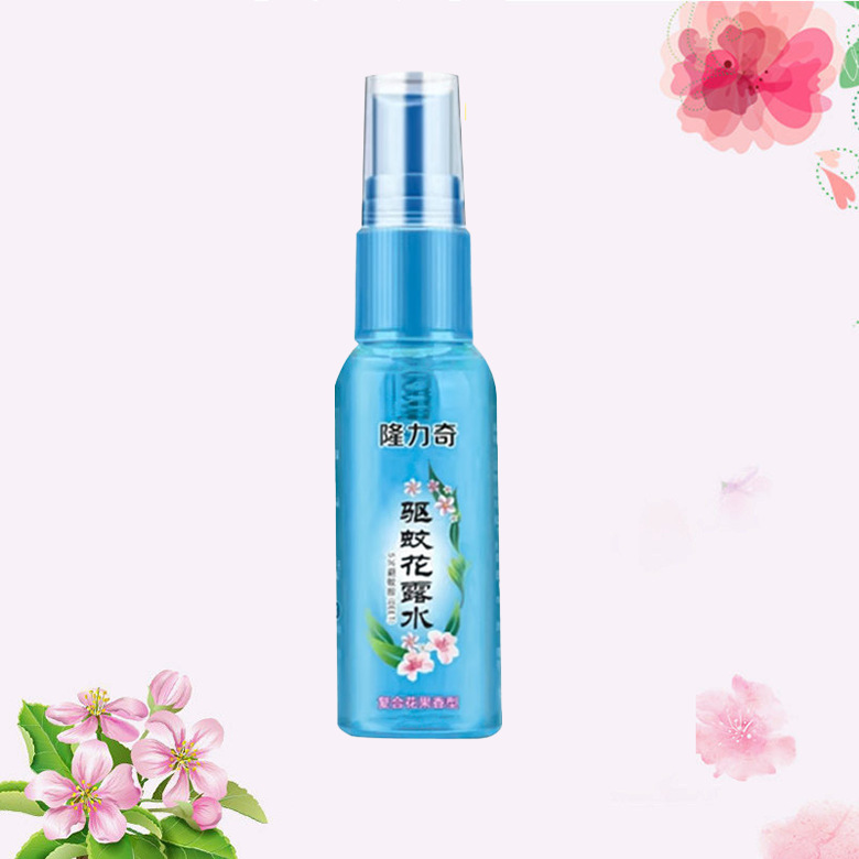 隆力奇驱蚊花露水 喷雾型驱蚊液 户外防蚊液30ml 小瓶便携随批发详情8