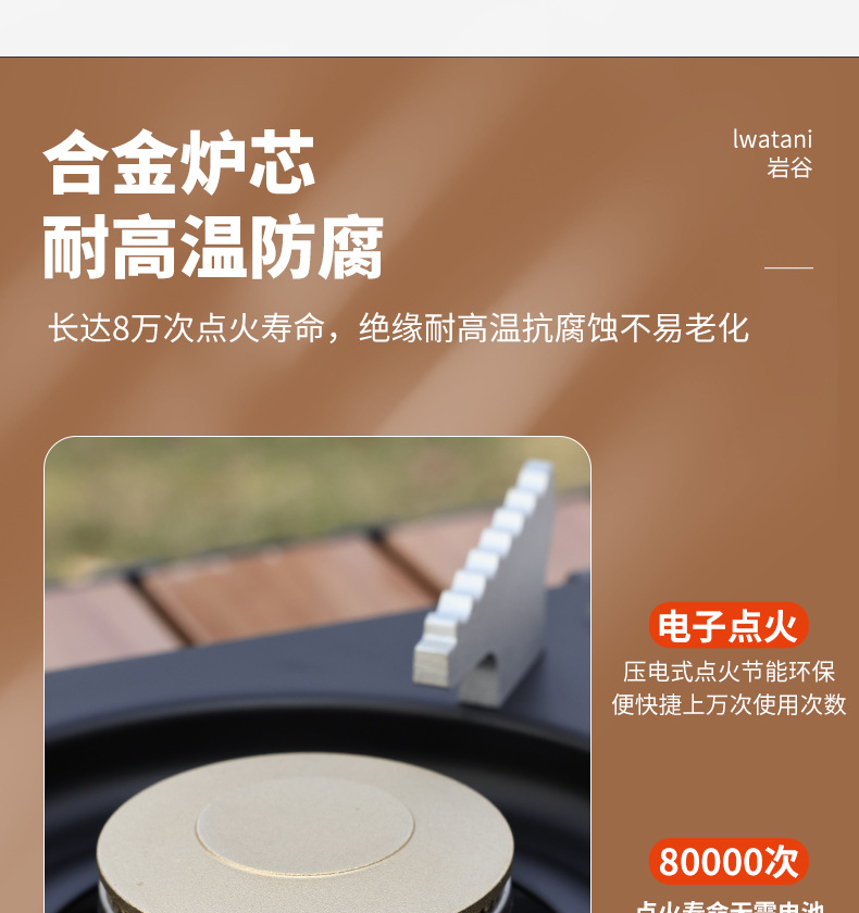 岩谷卡式炉ZM-1S迷你卡士炉便携烧烤炉子户外燃气卡磁炉卡斯炉详情8