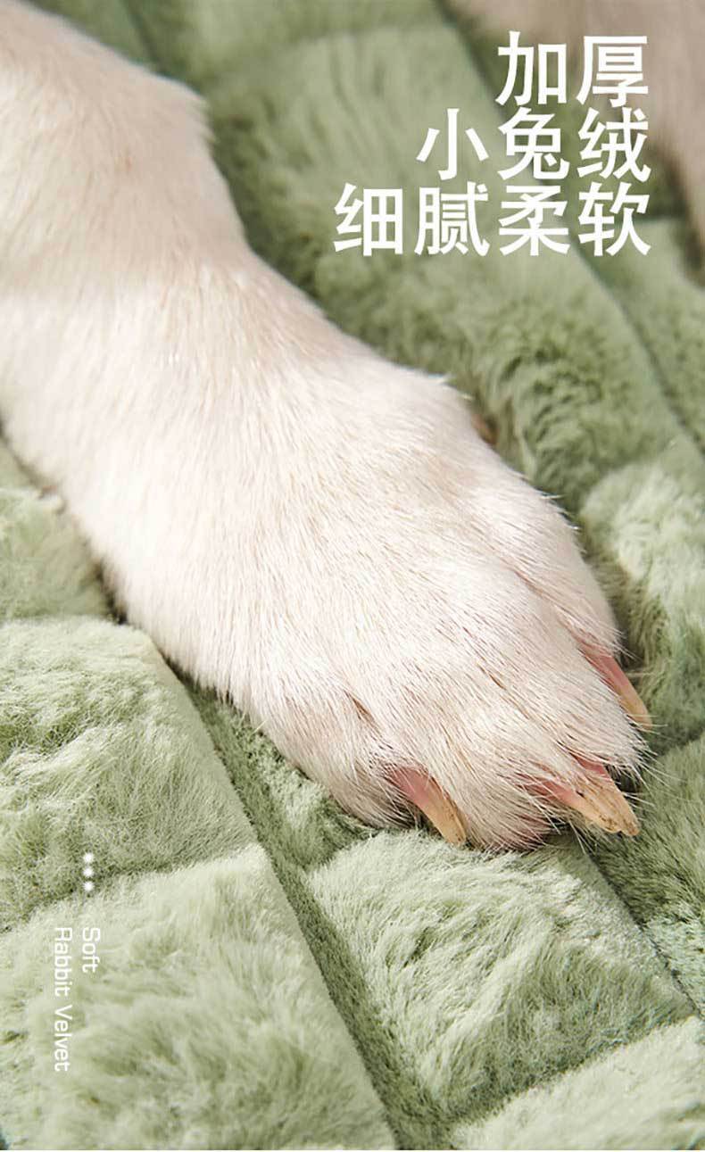 Winter pet sleeping MATS for warmth, detachable and washable, non-stick dog bed sleeping MATS, pet bed MATS, autumn and winter tear-proof floor blankets pic 9