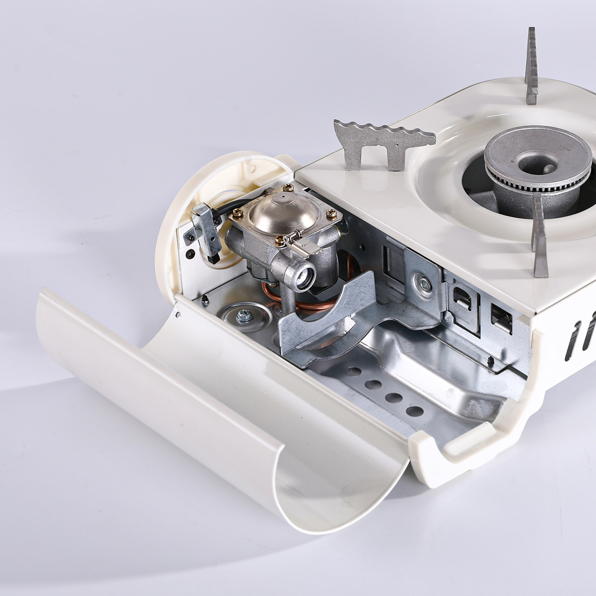 Cross-border outdoor mobile small stove pot, small gas stove, mini hot pot, card magnetic gas stove, burner head, card gas stove pic 4