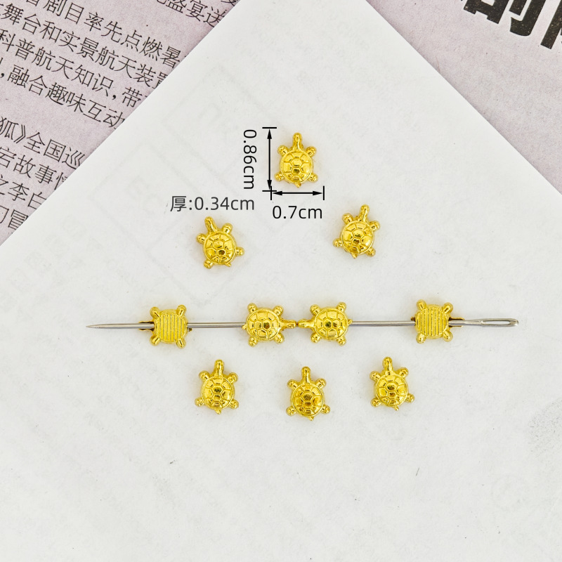 diy合金饰品配件海洋生物海龟挂件 手链项链复古吊坠材料跨境热销详情17