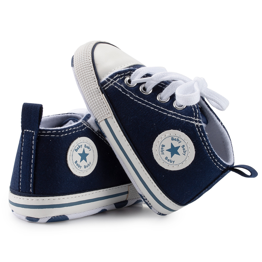 亚马逊爆款婴儿鞋宝宝鞋经典帆布鞋儿童童鞋软底学步鞋baby shoes详情40