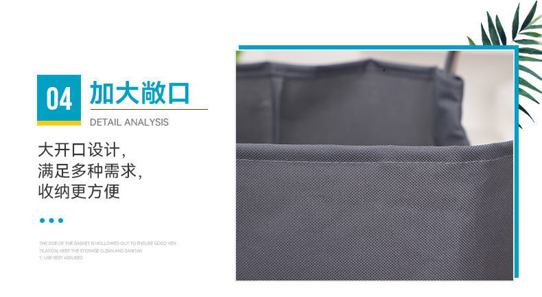 牛津布洗衣袋脏衣服收纳篮可折叠浴室装放衣服桶大容量脏衣篓批发详情13