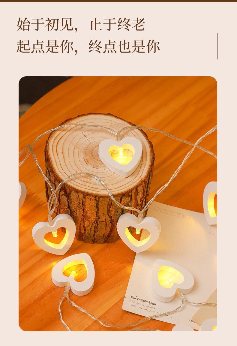 New outdoor courtyard atmosphere Christmas party handicraft decorative copper wire string lights mini LED copper wire light strings pic 12