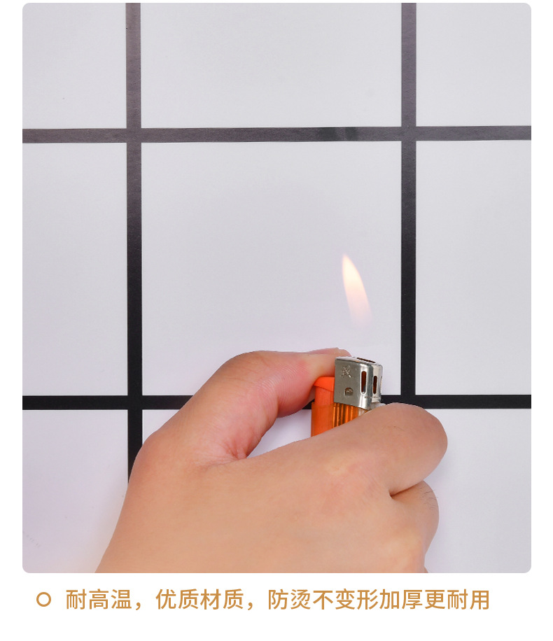 跨境仿瓷砖墙贴自粘防水防潮家用电视背景墙大理石贴纸墙面装饰贴详情8