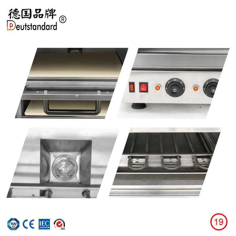 Commercial double-layer electric oven, electric bread and egg tart baking equipment, commercial pizza oven factory direct sales pic 4