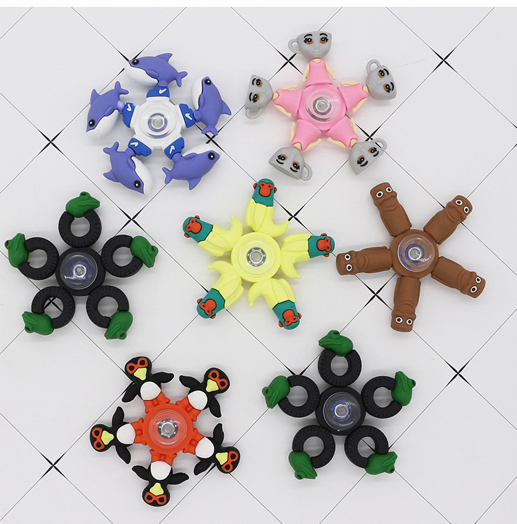 指尖解压陀螺玩具红外线音乐陀螺新潮玩具详情17