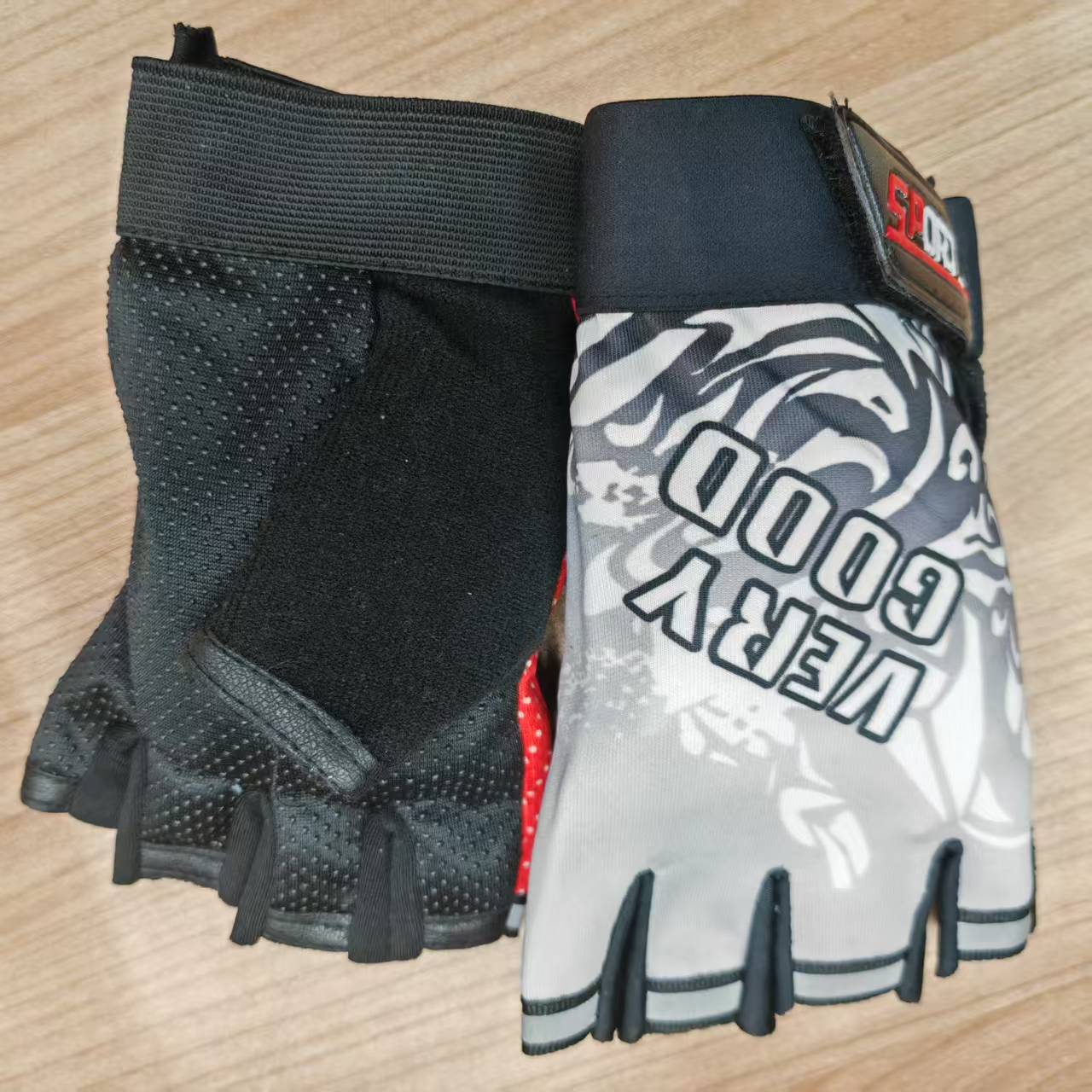 Sports outdoor gloves for men and women, anti-slip and protective training, weightlifting, yoga, fitness, cycling, mountain climbing, driving, half-finger gloves pic 19