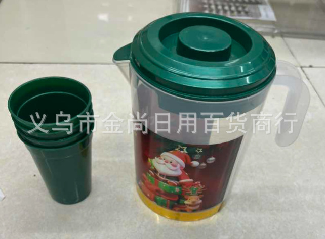 Cross-border beverage store plastic cold water bottle, cold boiled water, high-temperature resistant tea brewing bucket, super large capacity, specially designed for milk tea stores with LIDS pic 5