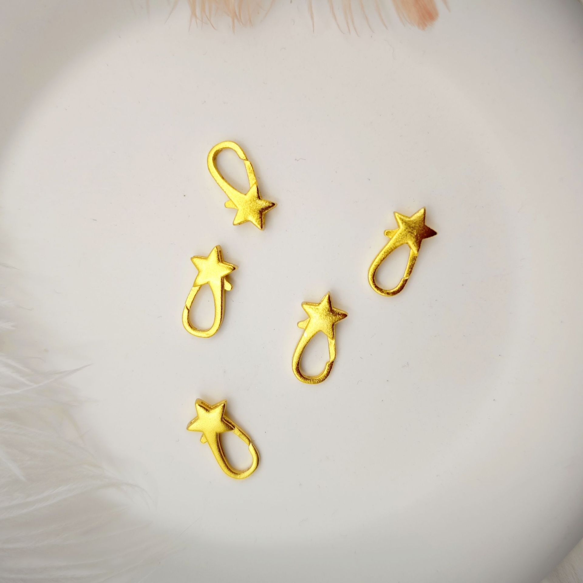 保色古法金饰品扣异型扣diy手链项链扣连接扣详情14