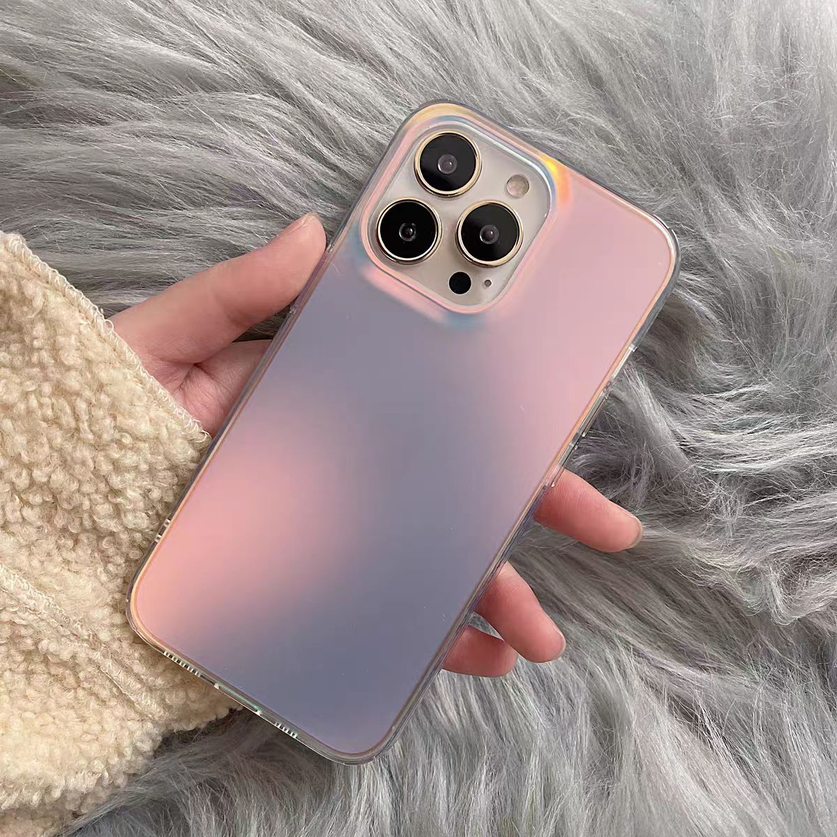 掌电法则 IMD冰淇淋磨砂极光镭射渐变 苹果1516Promax专用手机壳 手机保护套 防摔耐磨抗刮
详情10