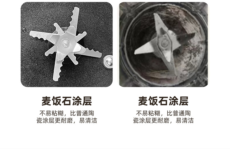 New silent blender, multi-functional intelligent heating household soy milk maker, fully automatic juicing and complementary food cooking machine pic 11