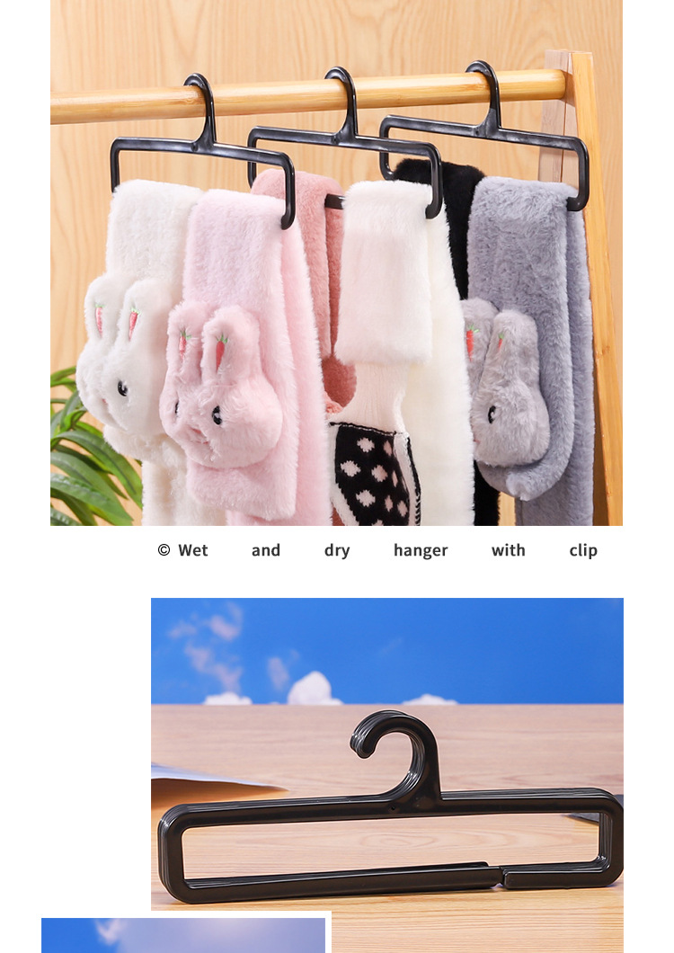 Plastic scarf hanger, rectangular rack for scarves and silk scarves displayed in shopping malls and clothing stores, silk scarf and towel hanging and storage rack pic 7
