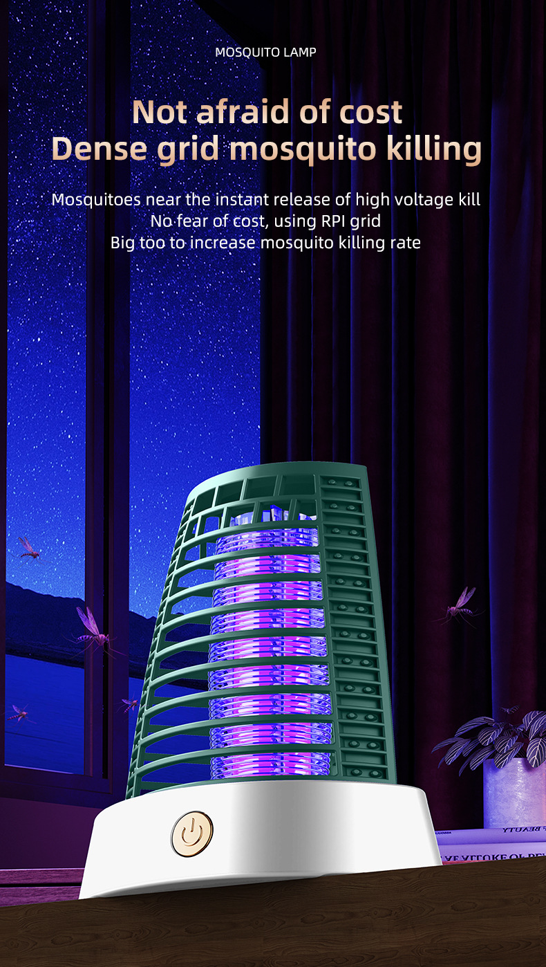 Cross-border bestsellers: Electric mosquito repellent, household mosquito repellent, outdoor camping lamp, rechargeable lighting mosquito repellent pic 10