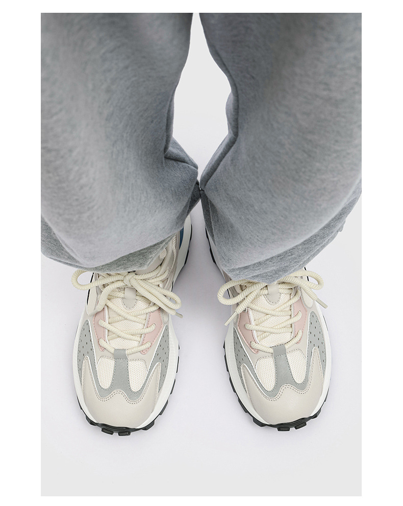 哈比熊男鞋春秋季潮牌透气厚底老爹鞋男款休闲跑步运动鞋青年潮鞋详情18