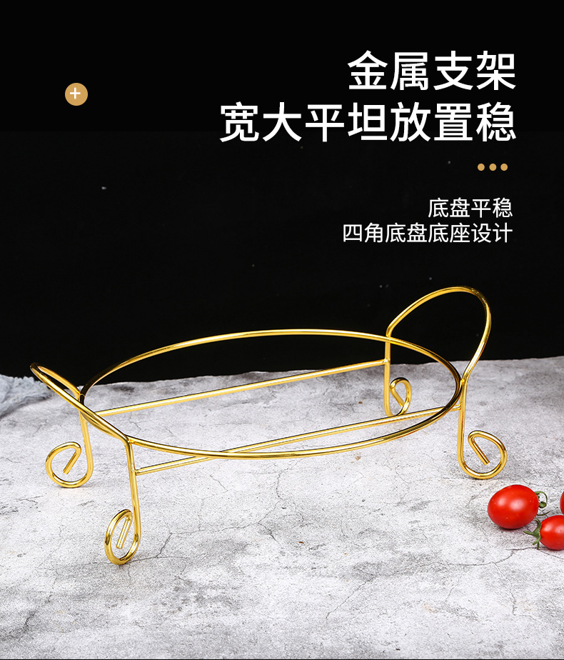 亚克力水果盘架子水晶透明KTV酒吧支架干果小吃碟子盘子塑料拼盘详情13