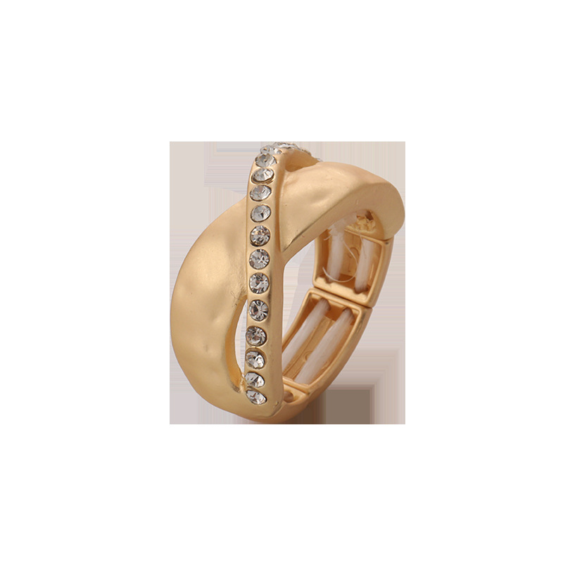 亚马逊百搭新款戒指活口环形高级时尚潮流女士金属首饰欧美批发详情6