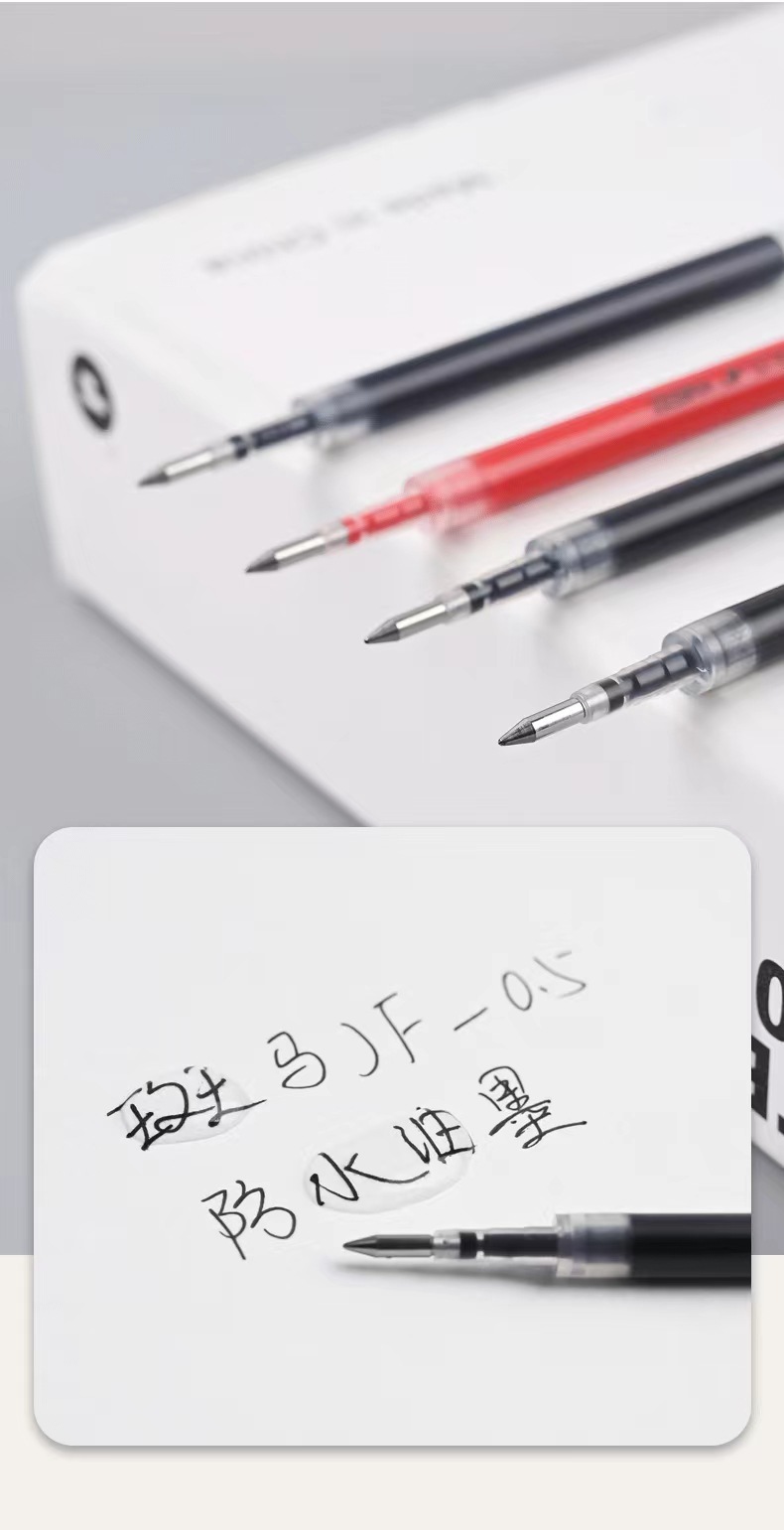Japanese ZEBRA Press gel pen refill JF-0.5 Zebra refill quick-drying without smudging jj15 refill pic 7