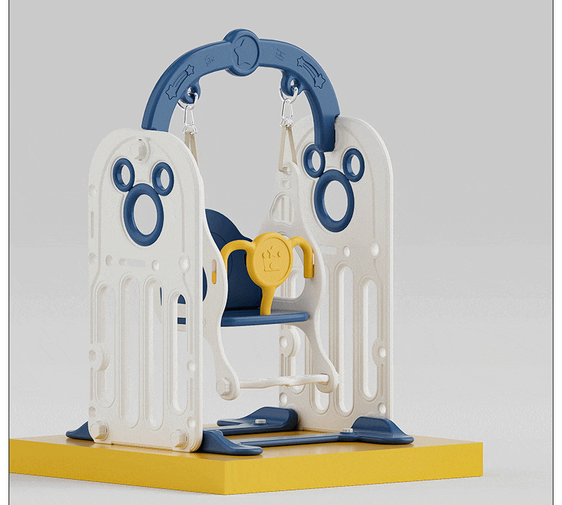 滑滑梯儿童室内家用2至10岁宝宝滑梯秋千二合一家庭多功能游乐场详情29