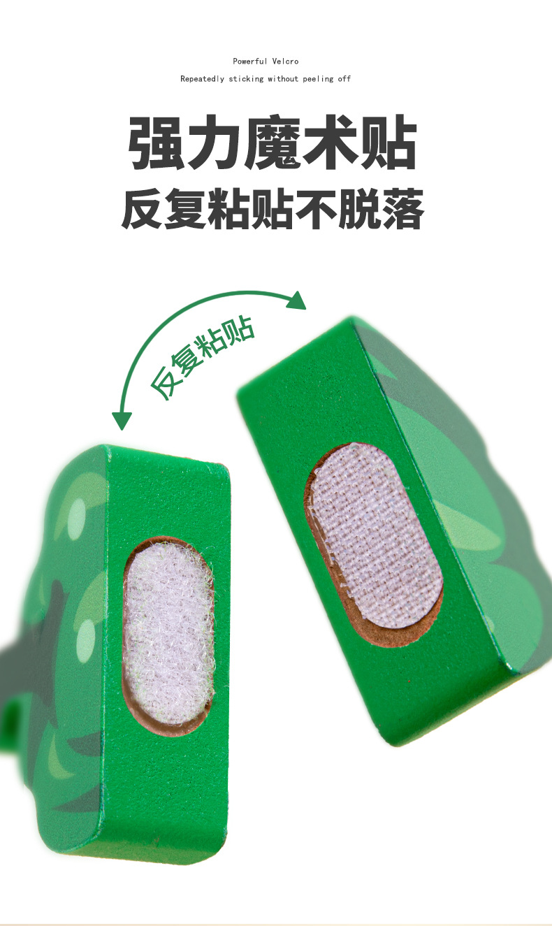 儿童水果蔬菜切切乐幼儿宝宝仿真厨房用品过家家玩具益智木制切切详情3