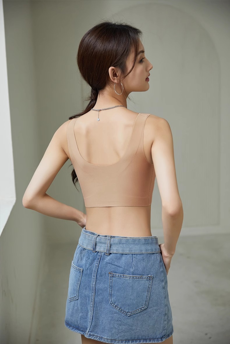 皇帝的新装！夏季无痕薄款粉底液内衣女无钢圈透气舒适大码文胸罩详情28