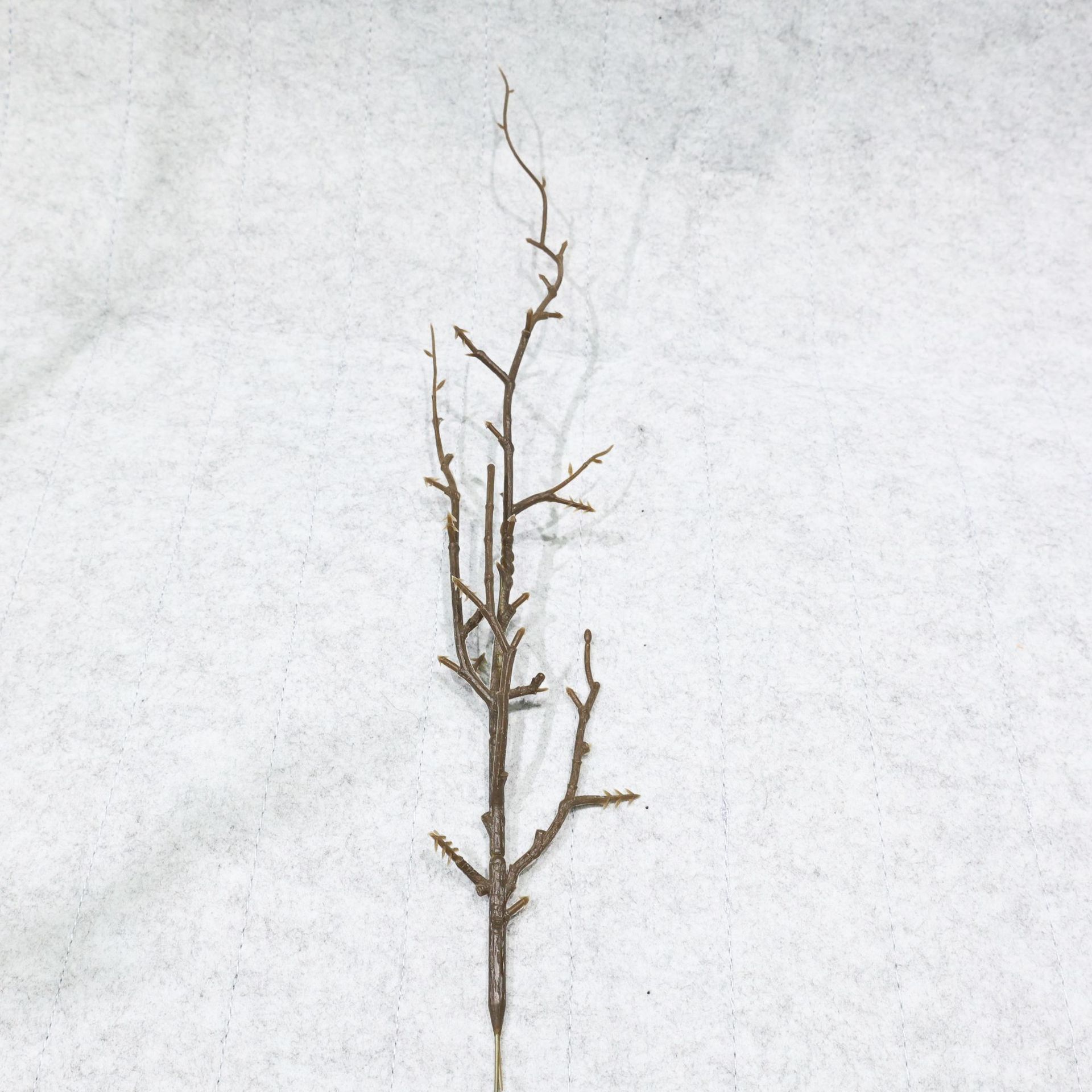 仿真柿子石榴枝花枝杆塑料铁丝多功能客厅插花装饰拍摄摆件办公文化园艺仿真树叶详情13