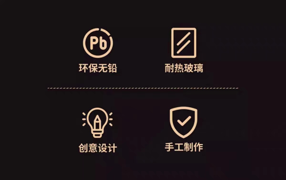 功夫茶具大小号公杯耐热温高硼硅玻璃加厚公道杯茶漏过滤网分茶器详情14