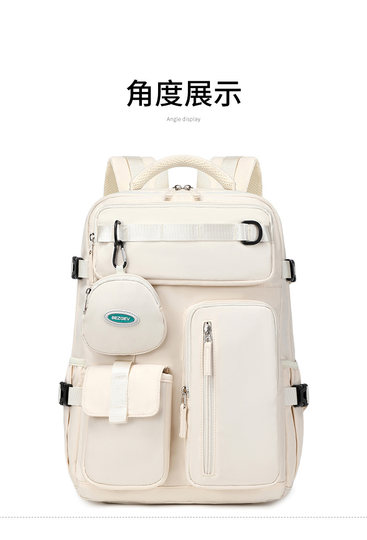 跨境电脑背包通用出差旅行大容量多功能防水干湿分离收纳学生书包详情18