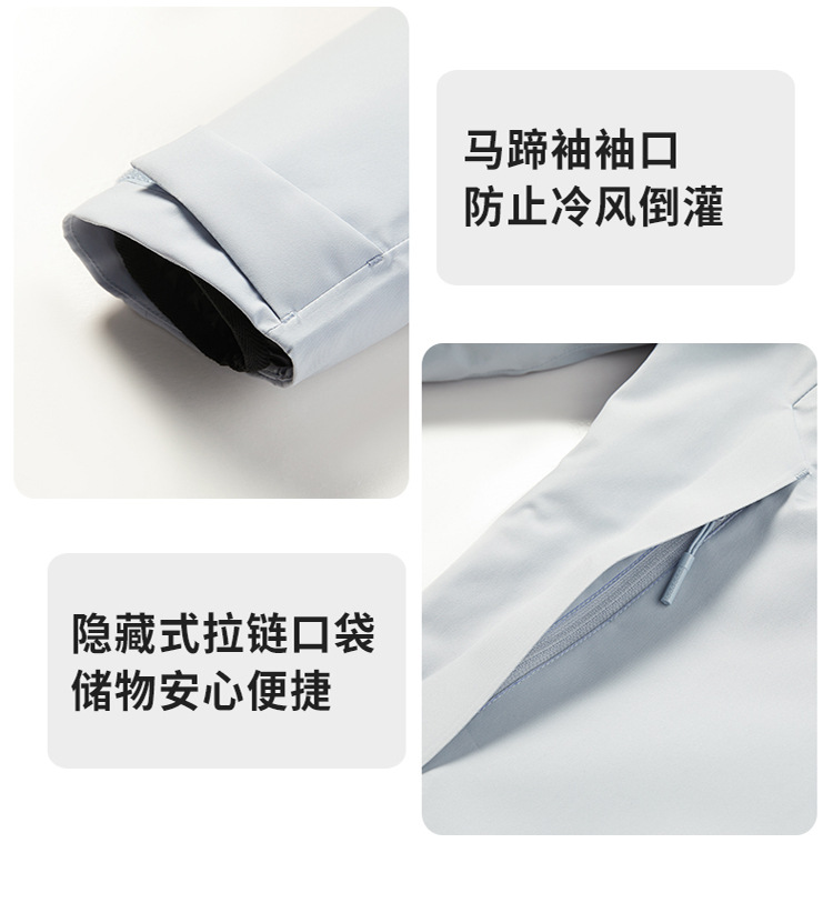 羽绒服24国标冲锋衣男三合一羽绒暴雨级防水外套户外运动全热封登山服女详情15