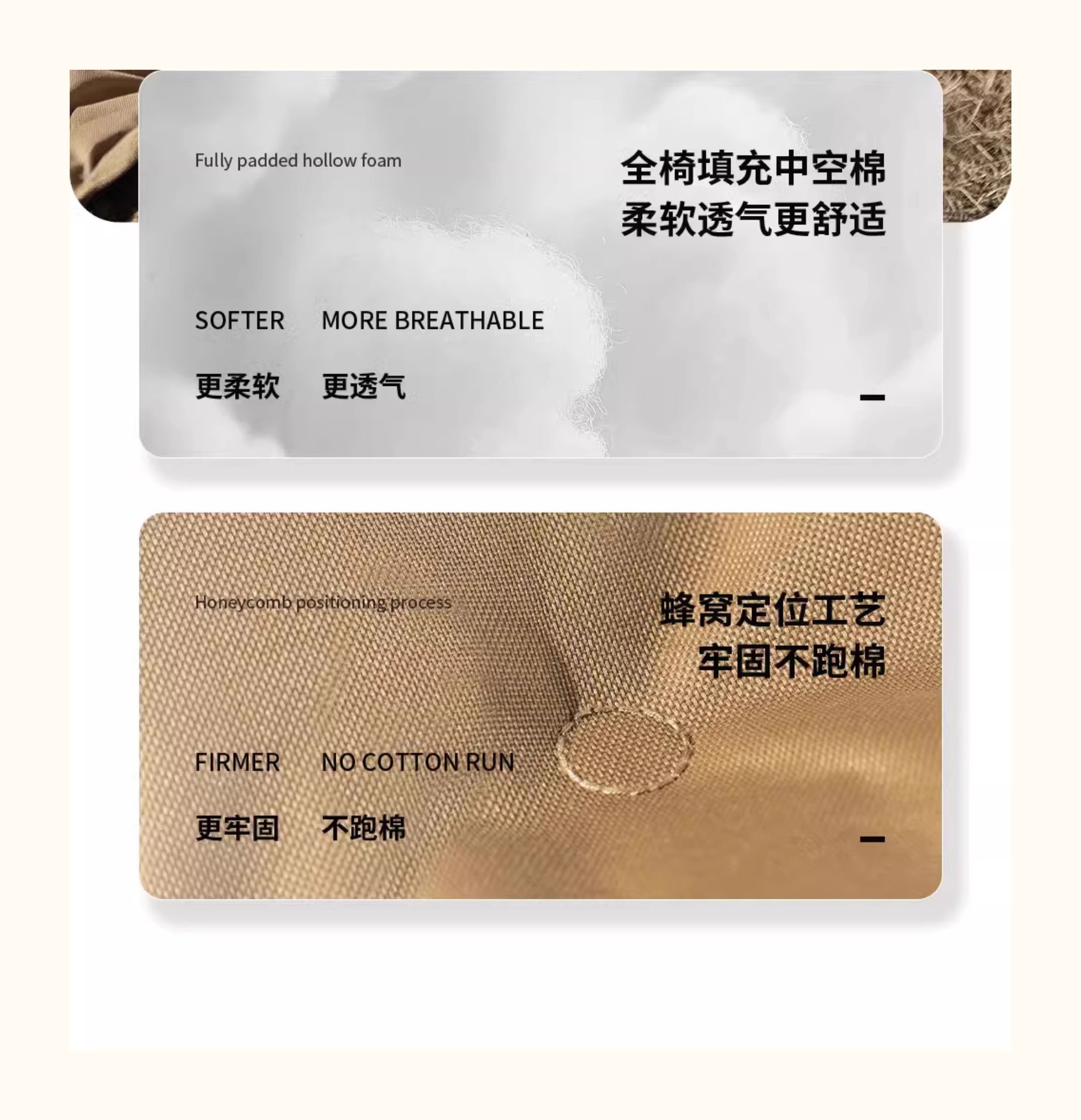 Outdoor folding chair, portable, thickened with cotton, moon chair with footrests, suitable for sleeping and lying down, three-position adjustable lounge chair pic 10