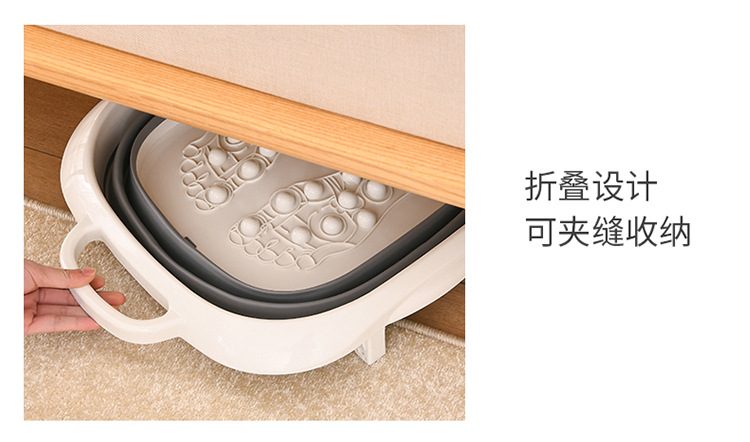 sp sauce foldable foot bath tub, home massage foot basin, constant-temperature foot bath basin, portable wonder pic 23