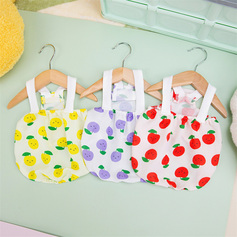 宠物裙子原厂批发春夏新款宠物狗狗猫咪裙子可爱舒适叶子水果裙详情11