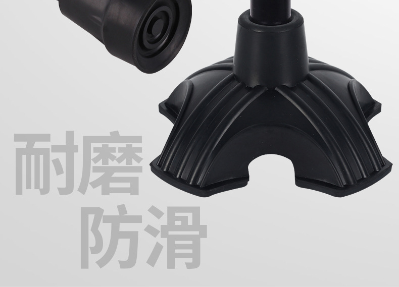 铝合金登山杖现货 可伸缩铝合金拐杖防滑老年人手杖 轻便老人拐杖详情21