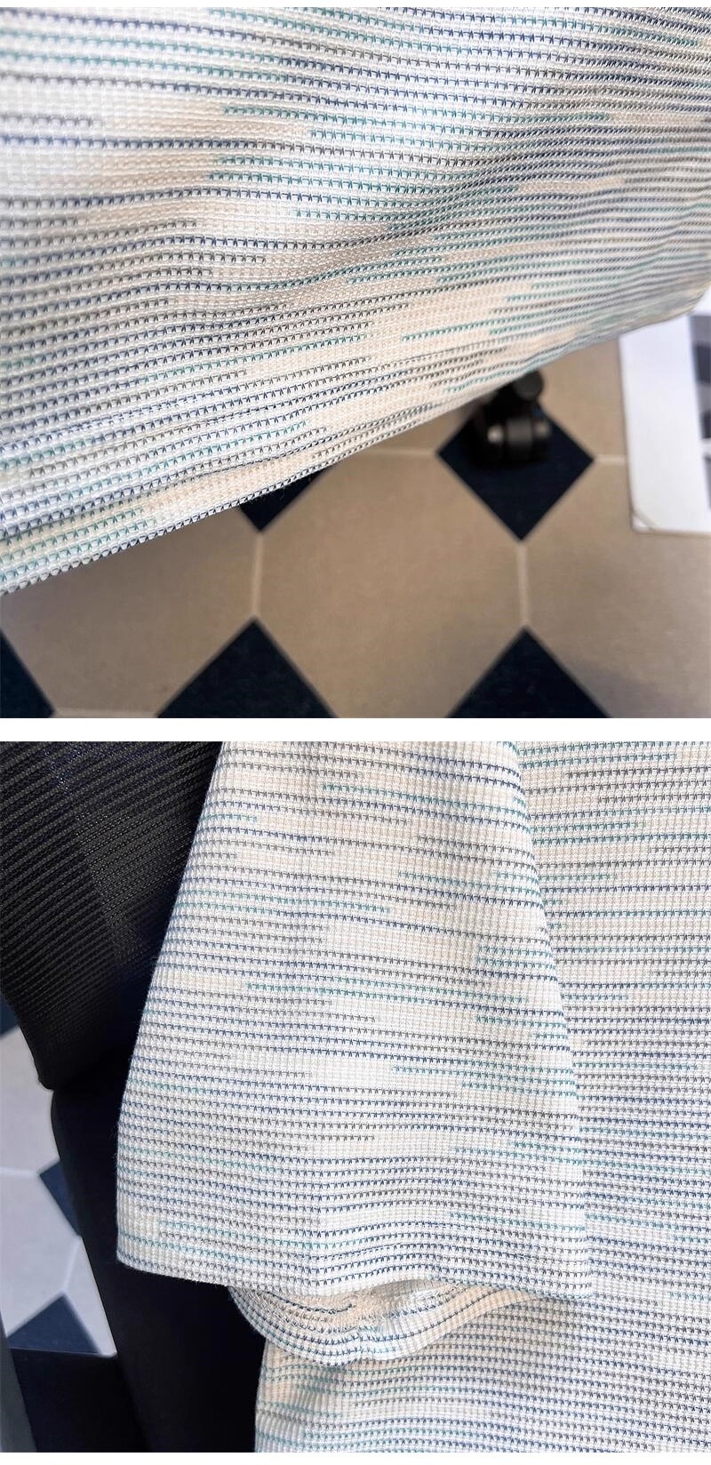 Customized satin Waffle short-sleeved super factory in Kingston, SAN Jose, Port of Spain, based on your provided sample pic 8