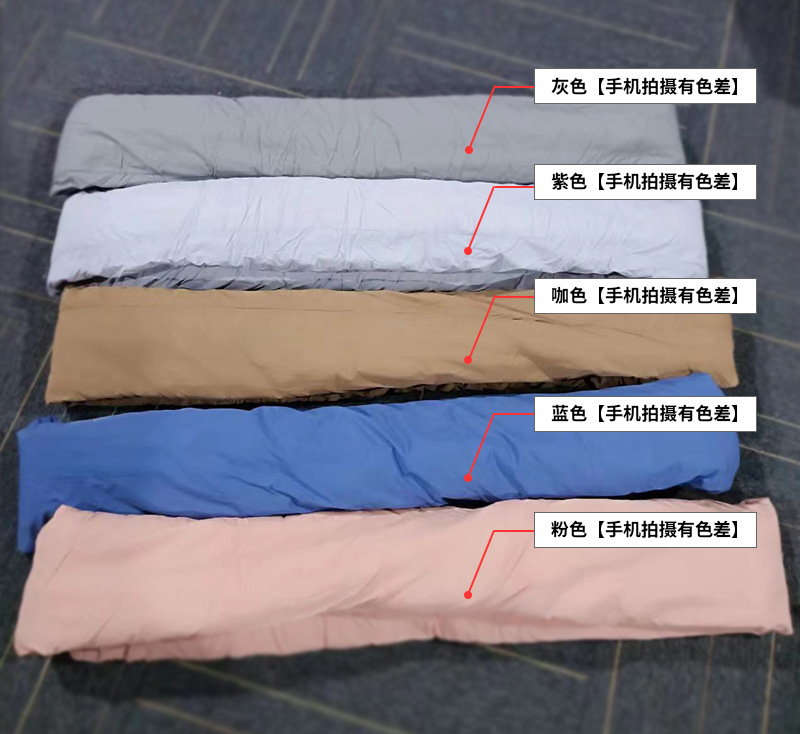 旅行颈枕围巾长条软枕适合办公室午睡护颈出差旅途便携旅行枕头详情9