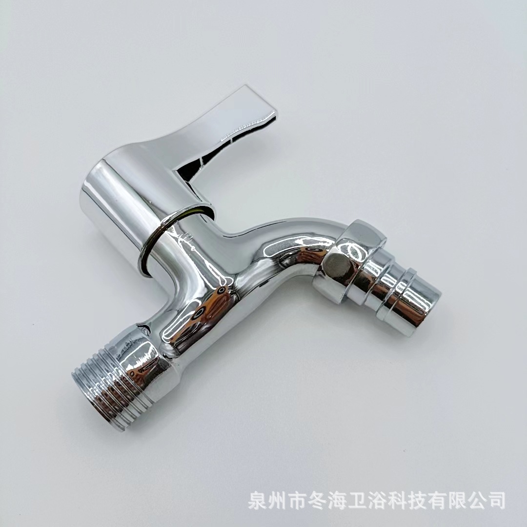 厂家直供外贸跨境款电镀工程款洗手盆拖布池洗衣机快开单冷水龙头详情20