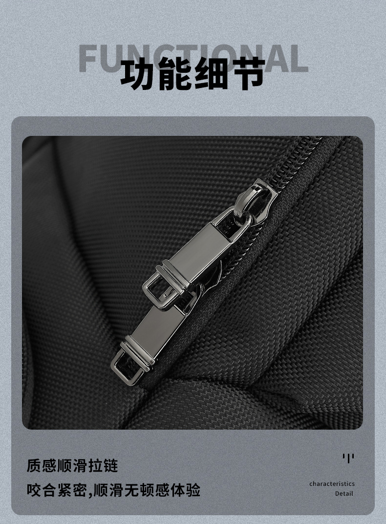 批发跨境总裁双肩包背包电脑包商务通勤大容量出差旅行包学生书包详情24