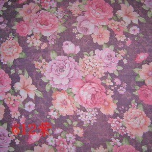 国潮黑底小红花提花布料布匹黑色人丝小草花鞋材服装面料提花布面料详情18