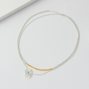 赛家CEL素圈指环女男冷淡风镂空字母戒指欧美百搭镀18K金情侣对戒详情5