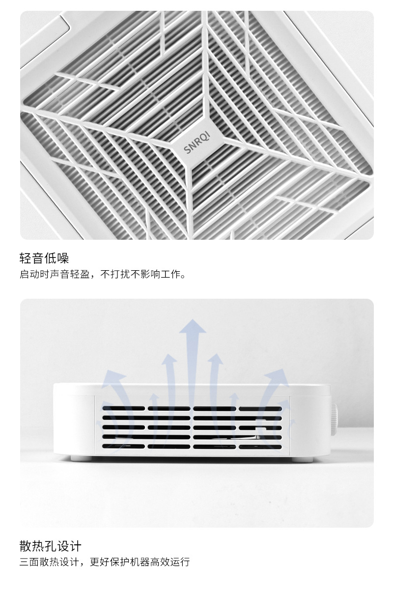 Turbine brushless nail art vacuum cleaner, high-power battery grinding, dust-proof separated filter, nail dust collector, professional nail art tool pic 12