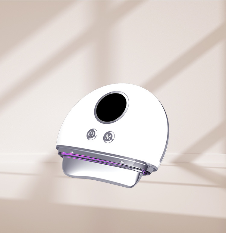 Cross-border beauty device facial massager introduction Instrument CAI Guang Home electric Neck Beauty Gua sha Beauty Device facial lifting pic 15