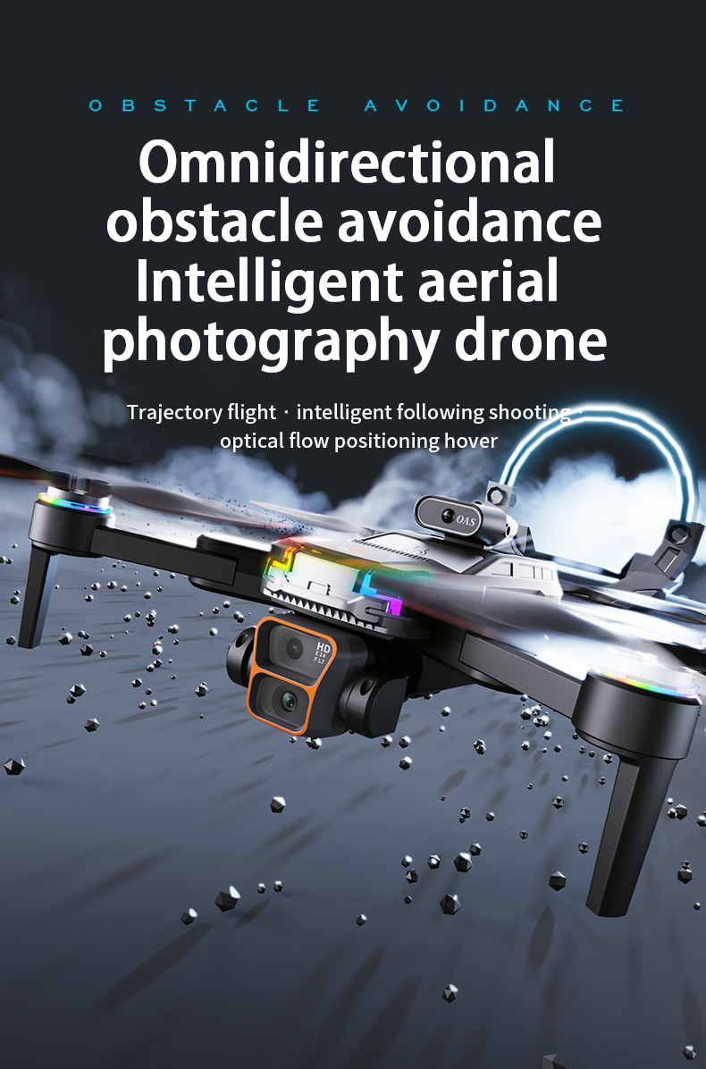 JS39跨境新品无人机带一键返航无刷电机高清屏幕航拍遥控飞机玩具详情23