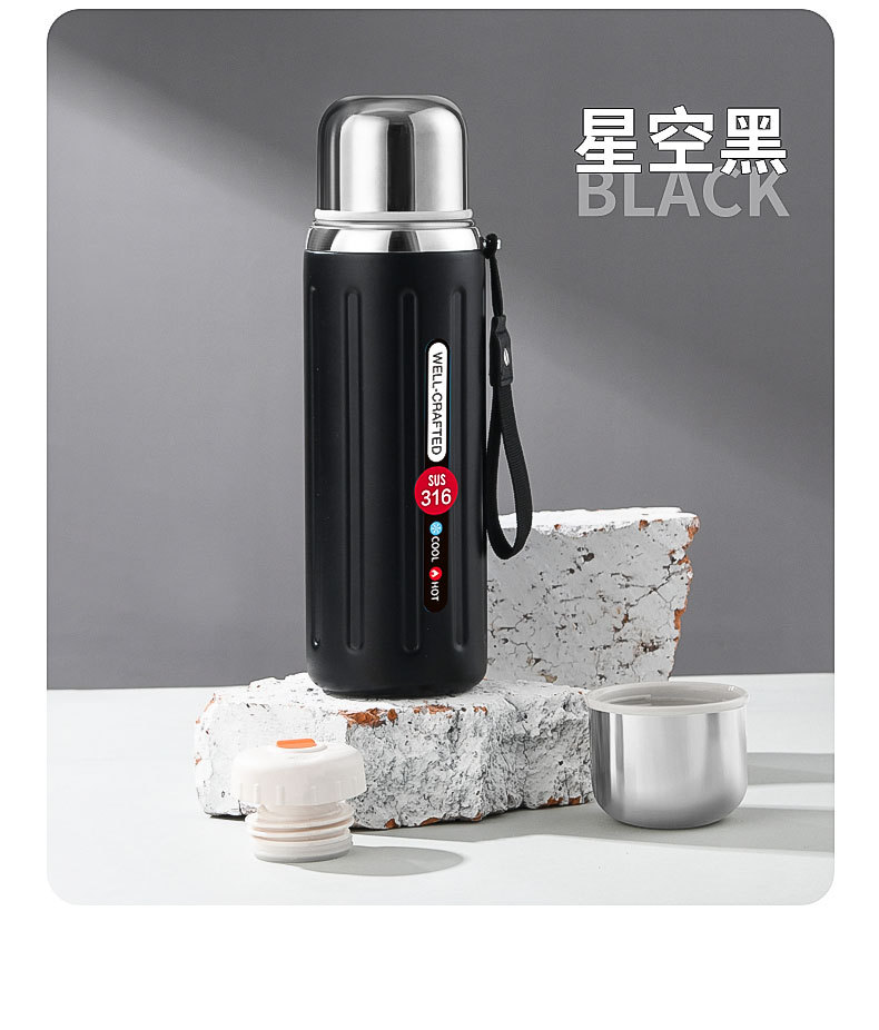 316不锈钢罗马保温保冷杯 高颜值大容量水杯泡茶便携杯子活动礼品详情19