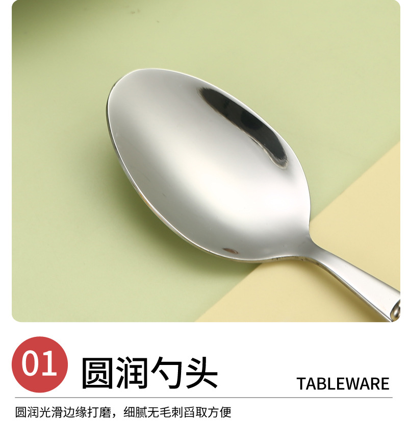 Stainless steel cheese tableware set, knife, fork, spoon, dessert spoon, light luxury ceramic handle, new style, cute girl, high appearance level pic 10